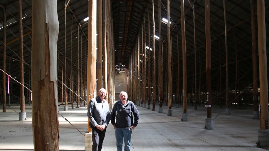 Leigh Hammerton and David Gribb have been fighting to save the shed for decades.