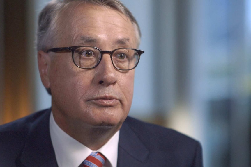 Wayne Swan looking concerned