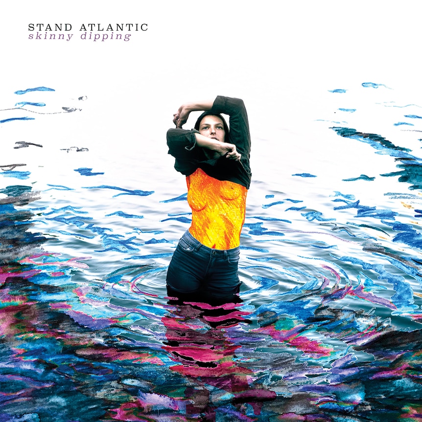 The front cover of Stand Atlantic's album "Skinny Dipping"