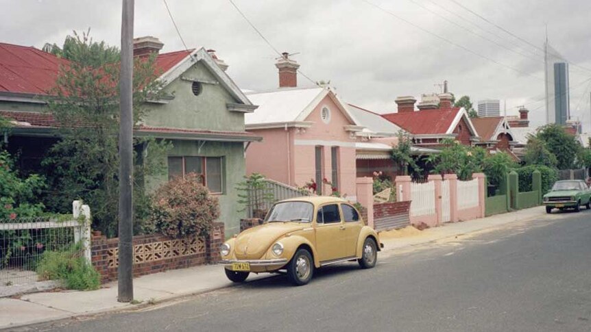Moir Street in 1989