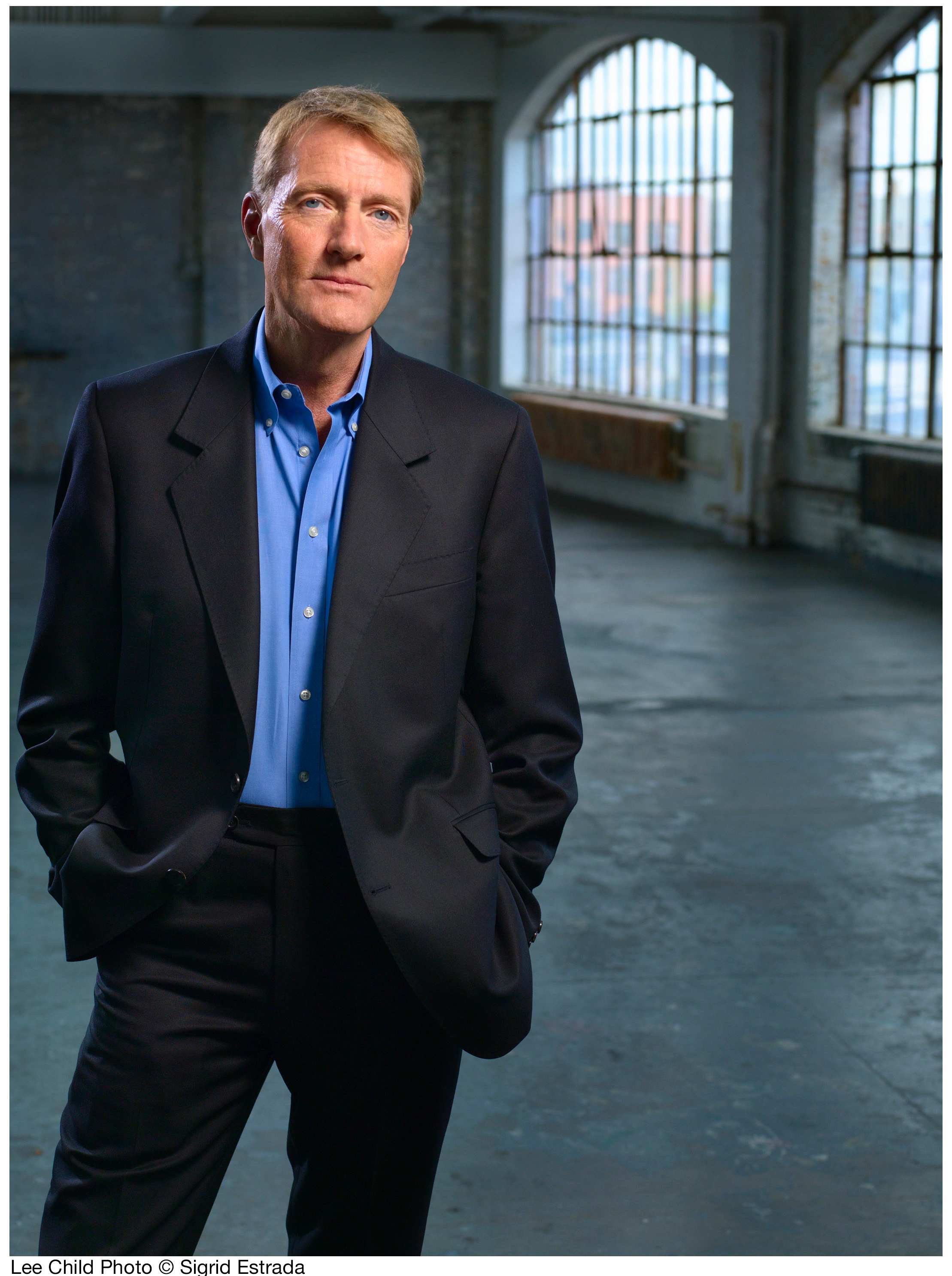 Lee Child - creating Jack Reacher episode artwork