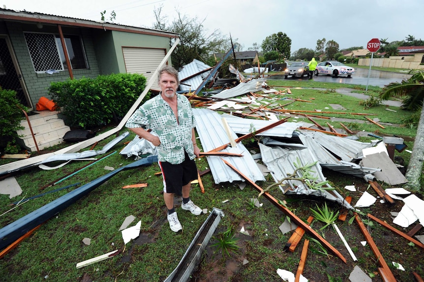 Tornado damages Bargara house