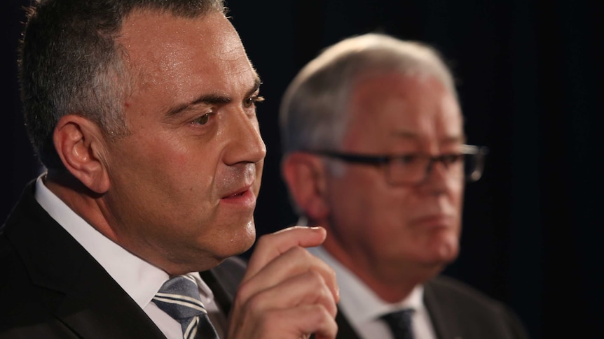 Joe Hockey and Andrew Robb