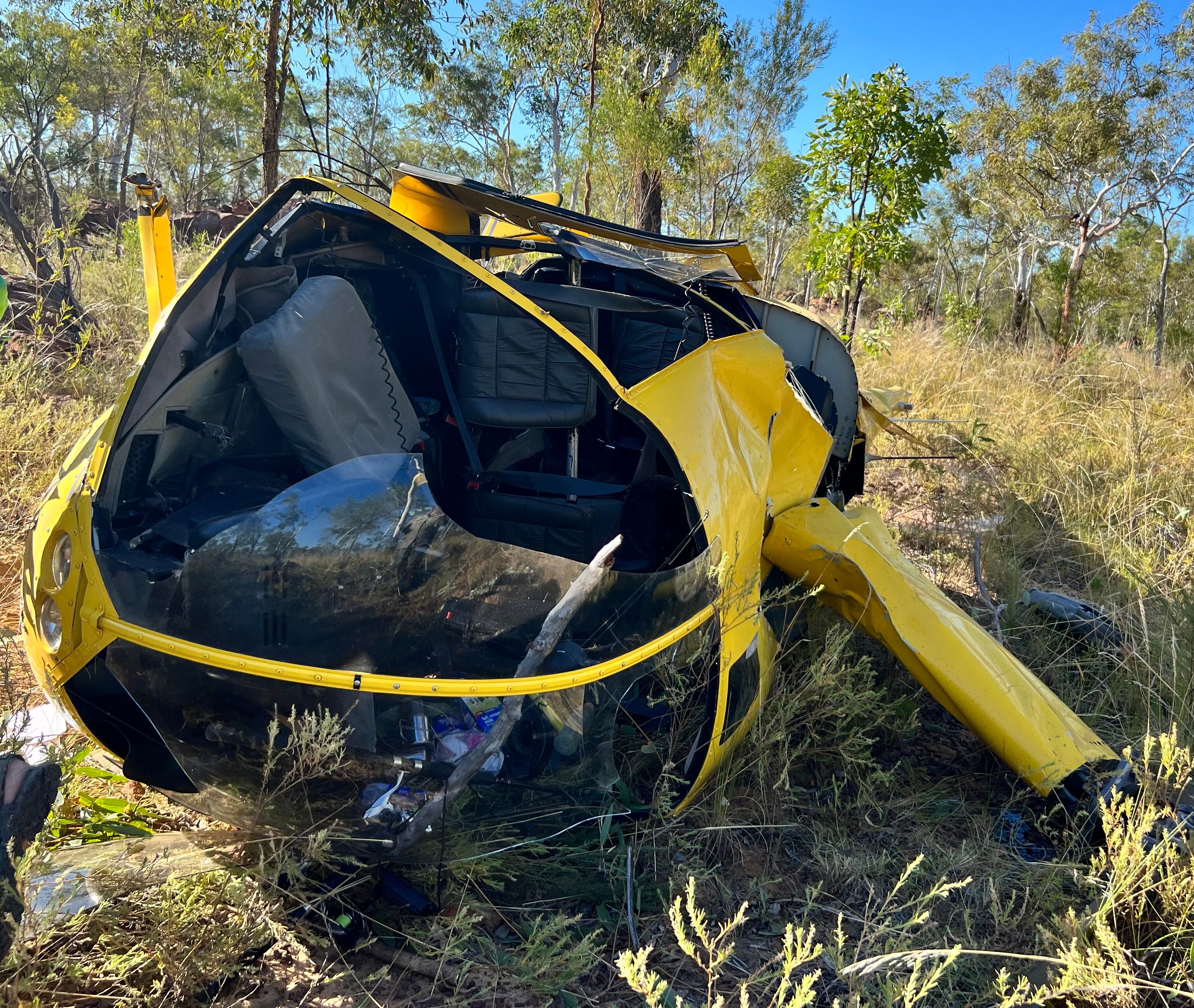 Un survivant de l'accident d'hélicoptère du NT se souvient de moments