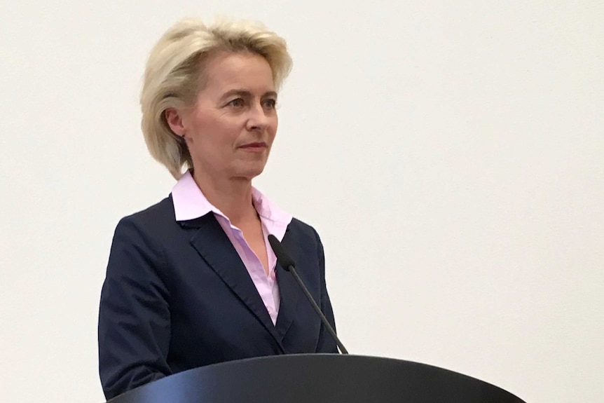 German Defence Minister Ursula Von der Leyen