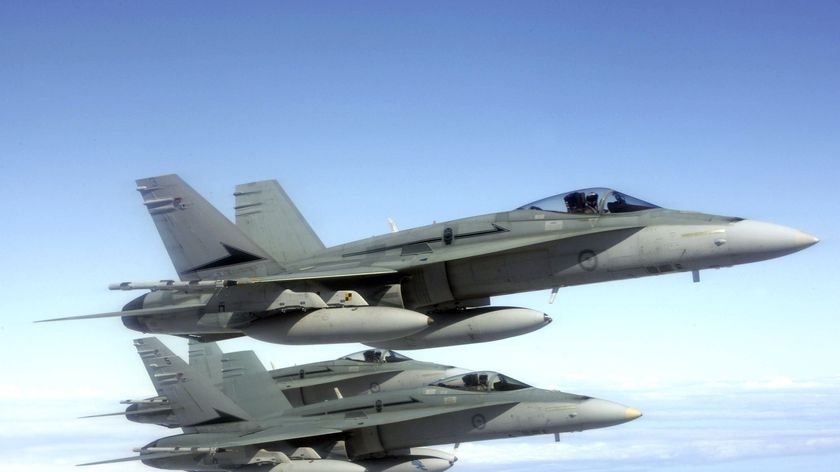 Defence Department watching investigation into US Hornet crash