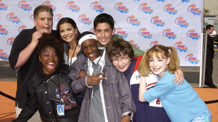 The cast of All That at the 2003 Nickelodeon Kids Choice Awards