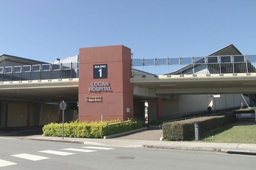 Logan hospital, south of Brisbane, in August 2013