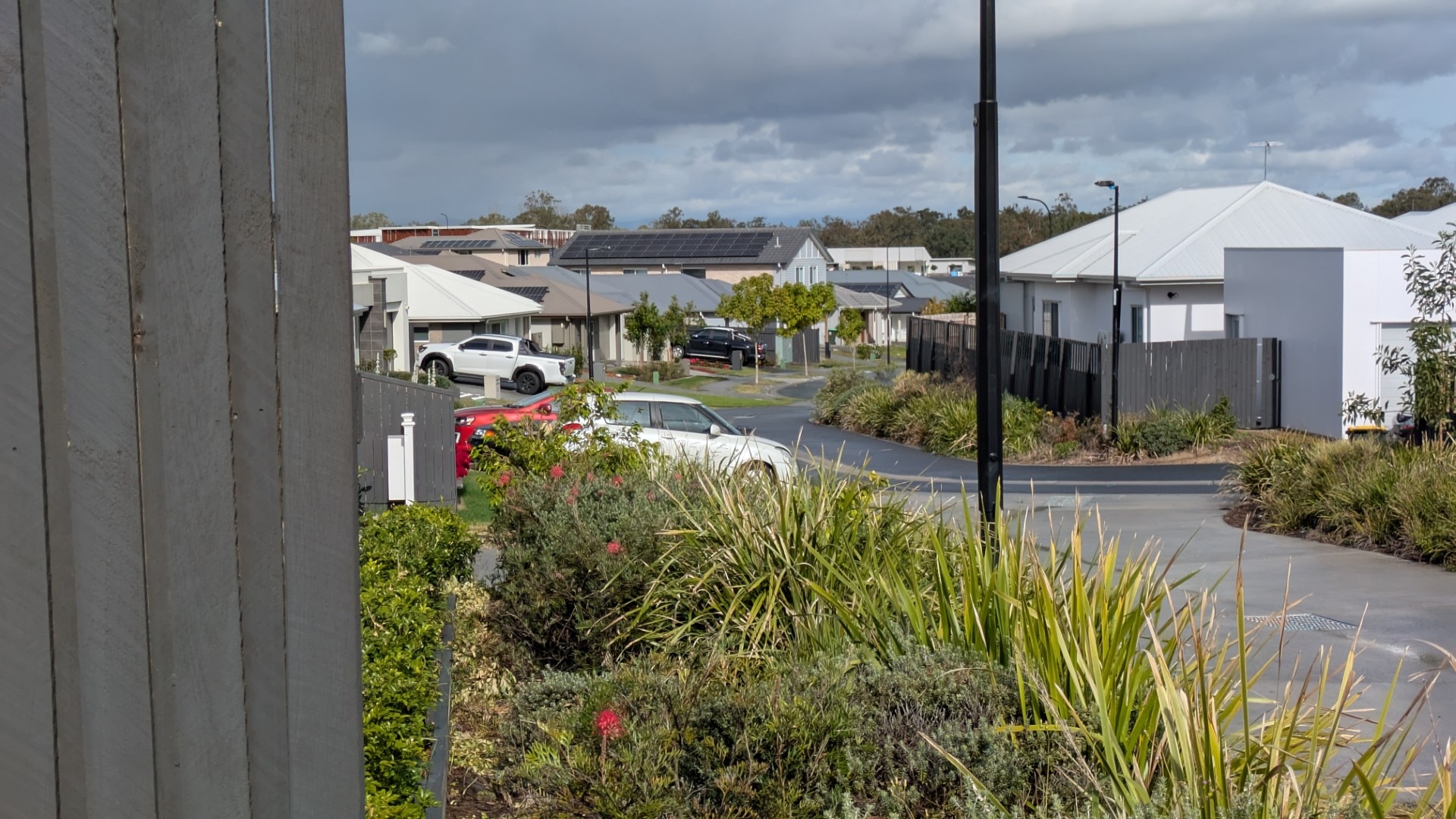 a suburban housing estate