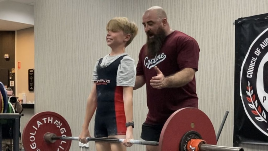 12-yo PV boy breaks powerlifting records