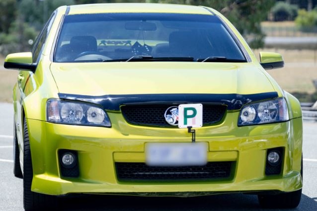 Seized Holden Commodore