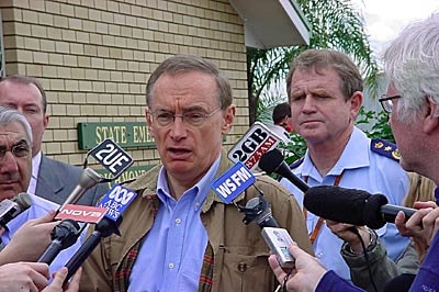 Bob Carr has declared Lismore a natural disaster zone.