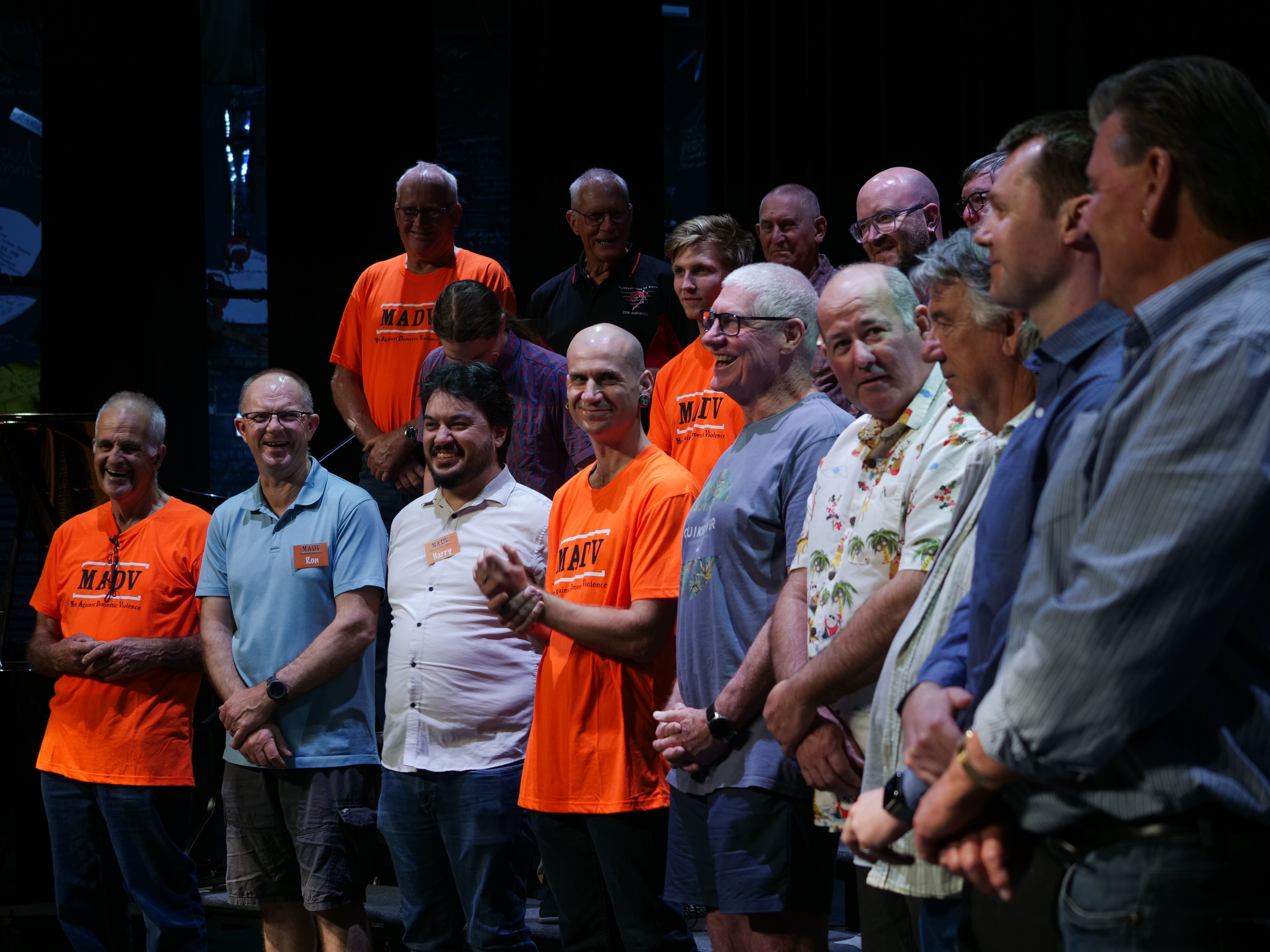 Men raise their singing voices to end domestic violence - ABC listen