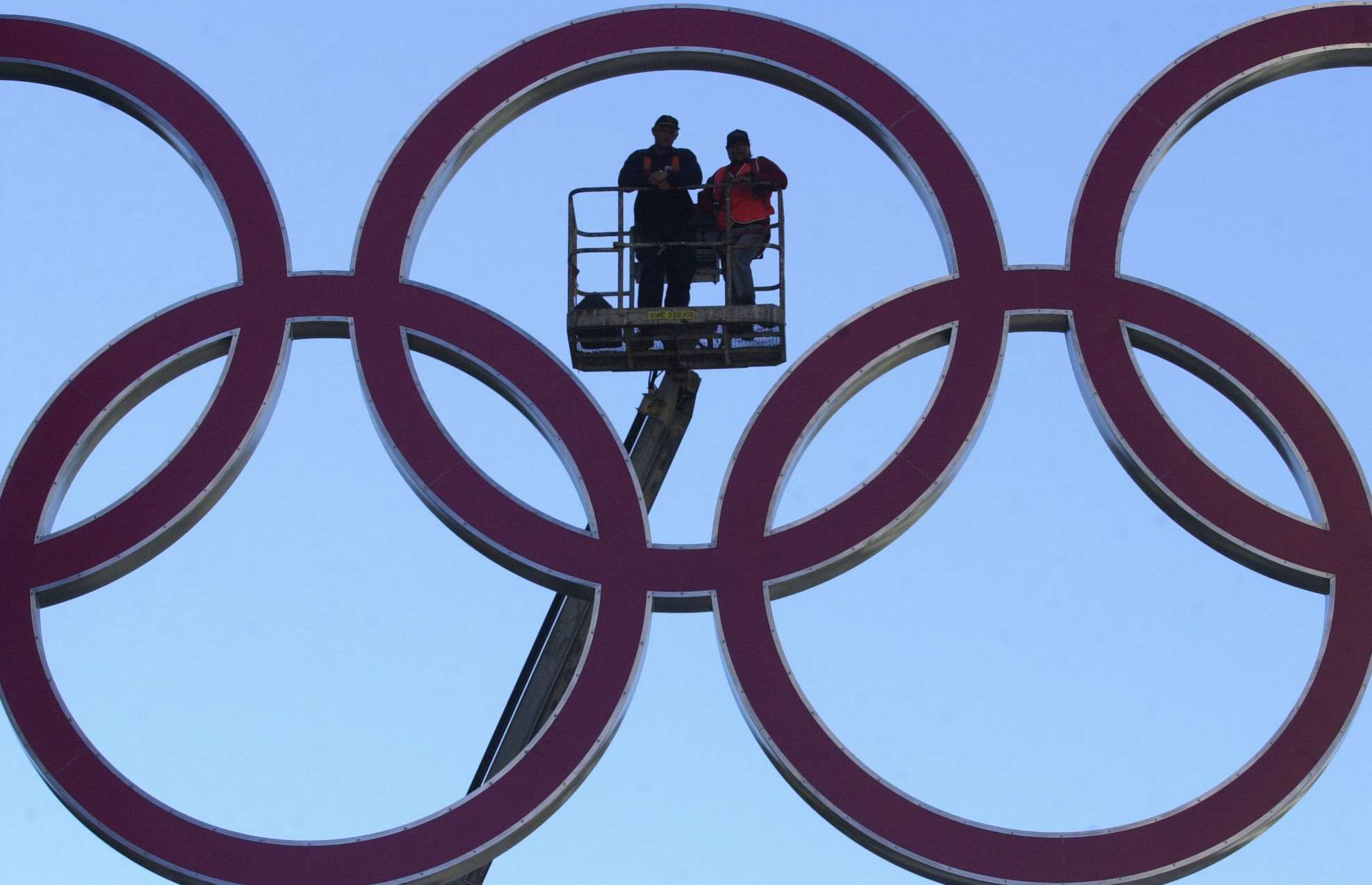 Sydney 2000 Olympics giant rings from Harbour Bridge found in factory ...