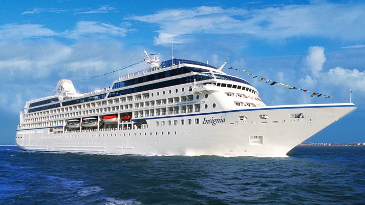 The luxury cruise liner, Insignia.