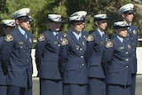 Some of the first police graduates in three years