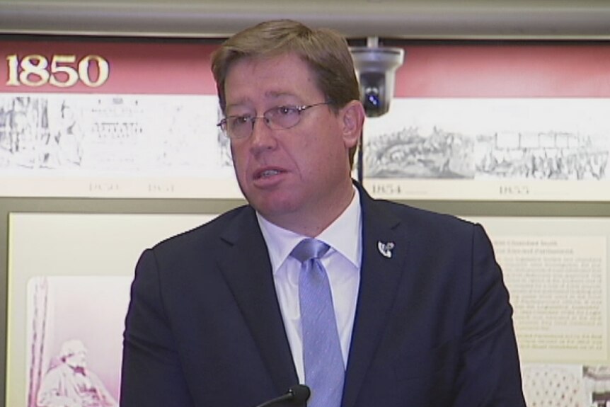 Deputy Premier and Police Minister Troy Grant