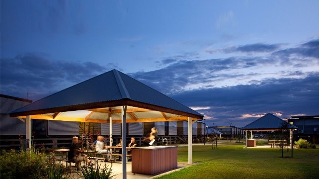 The Mac Group miners village at Narrabri, New South Wales.