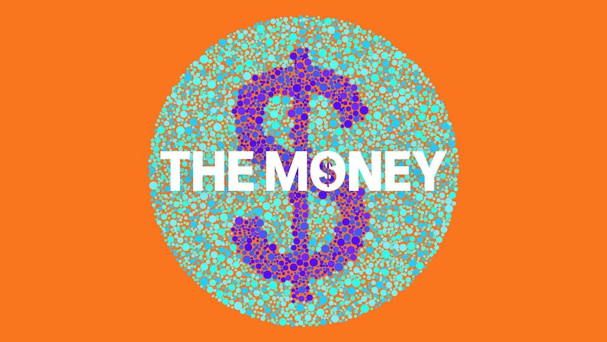 An orange image with a dollar sign in the middle