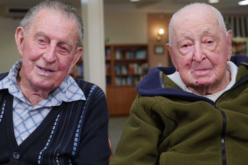 Gordon Briggs and Bill Ryan will join the centenarian club next year