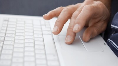 File photo: Close Up of a Hand Using a Laptop Computer  (Getty Creative Images)