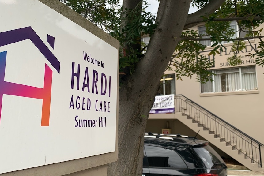 aged care sign
