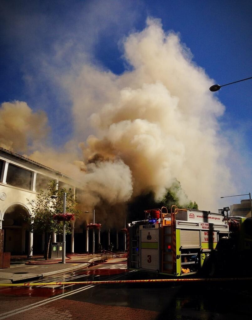 Fire in Sydney Building restaurant in Civic - ABC News