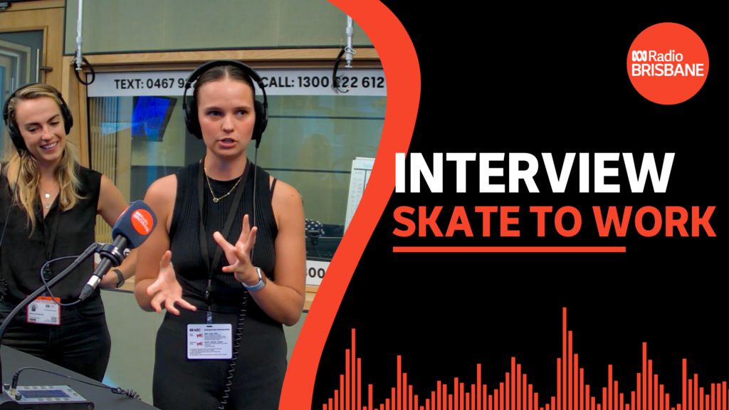 Brisbane women rollerblade 'half a marathon' to work 'for fun' - ABC News