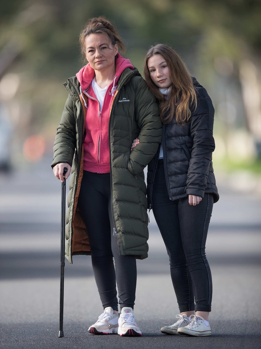 Chris Iliopoulos and her daughter Cleo Gutszmit.