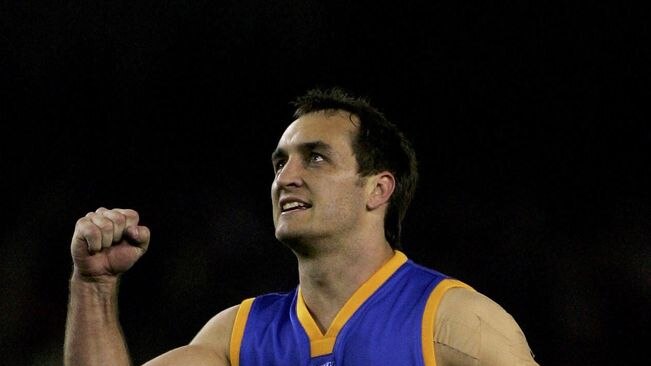 Focal point... Daniel Bradshaw kicked five goals up front for the Lions. (File photo)