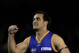 Focal point... Daniel Bradshaw kicked five goals up front for the Lions. (File photo)