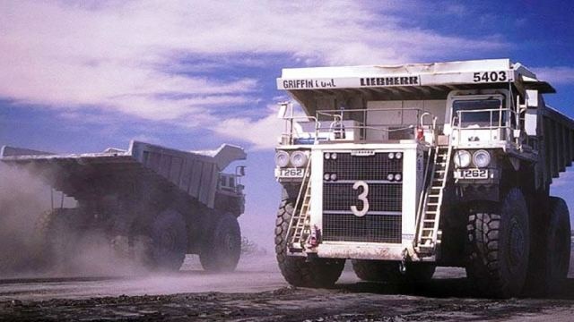 coal mine truck