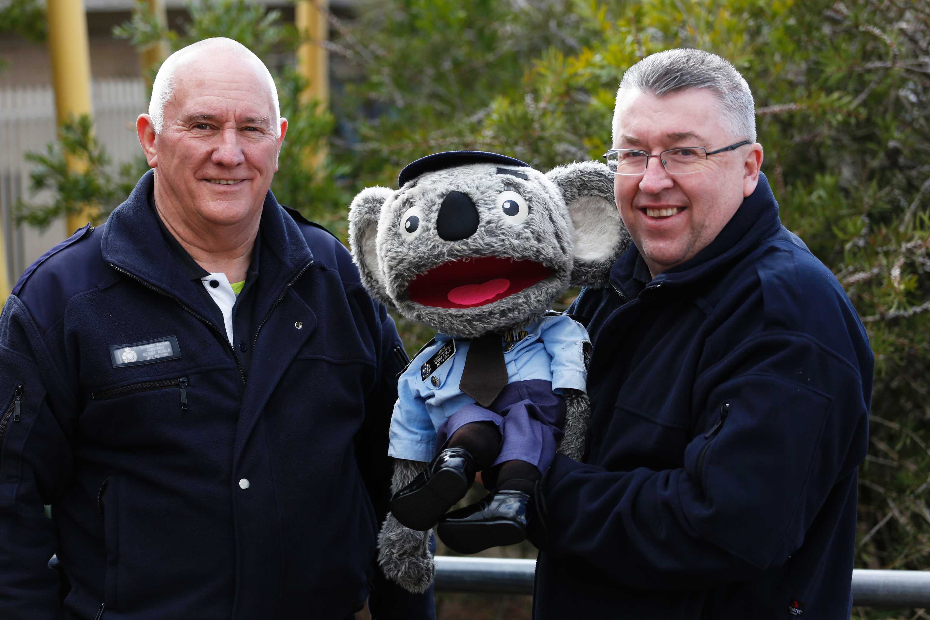 Changing of the guard Canberra's police puppet Constable Kenny in new