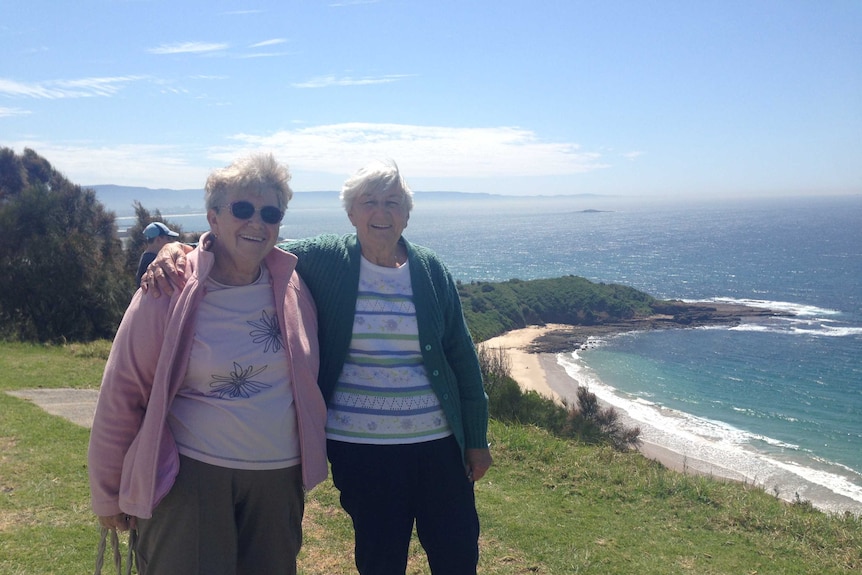 Helen Hamilton and Olive Rodwell on Hill 60