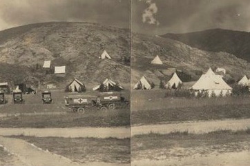 WW1 field hospital at Lake Ostrovo