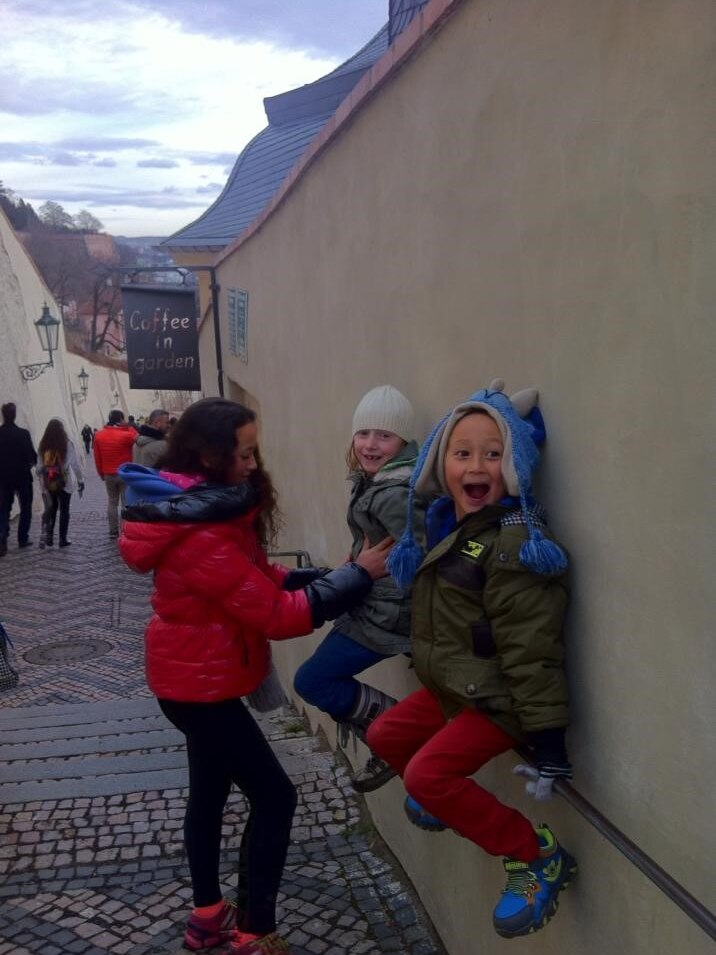 Marcela has taken her kids to Czech to experience their cultural connections.