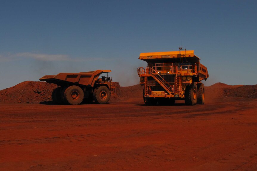 Digging out the Iron Ore