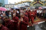 Monks in Burma have been leading the protests for the past week. (File photo)