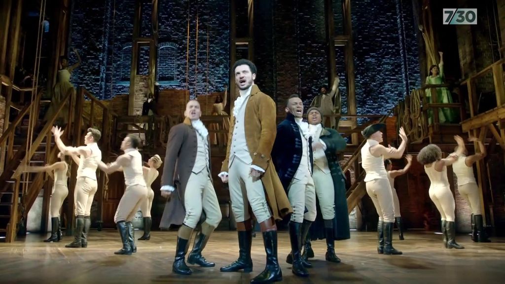 Lin-Manuel Miranda And The Australian Stars Of Hamilton The Musical On ...