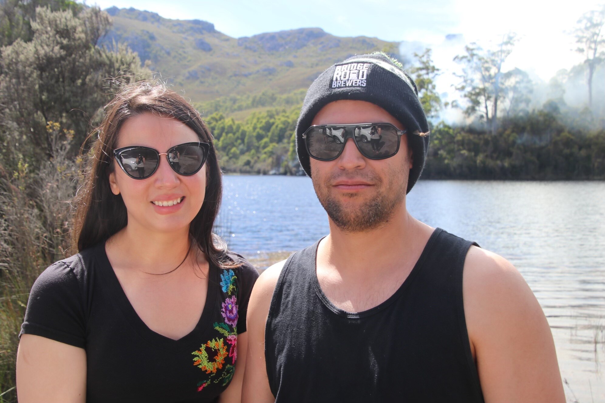 Mackintosh Dam Road bushfire in Tasmania's west has been downgraded to