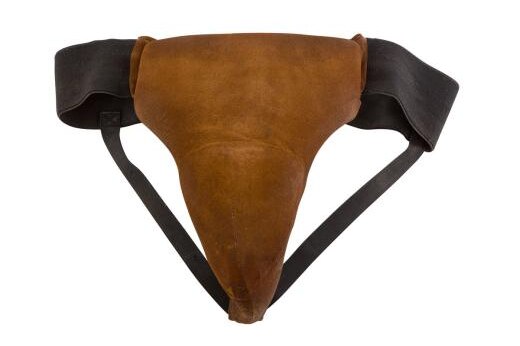 A leather jock strap.