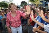 Anna Bligh meets Mackay students