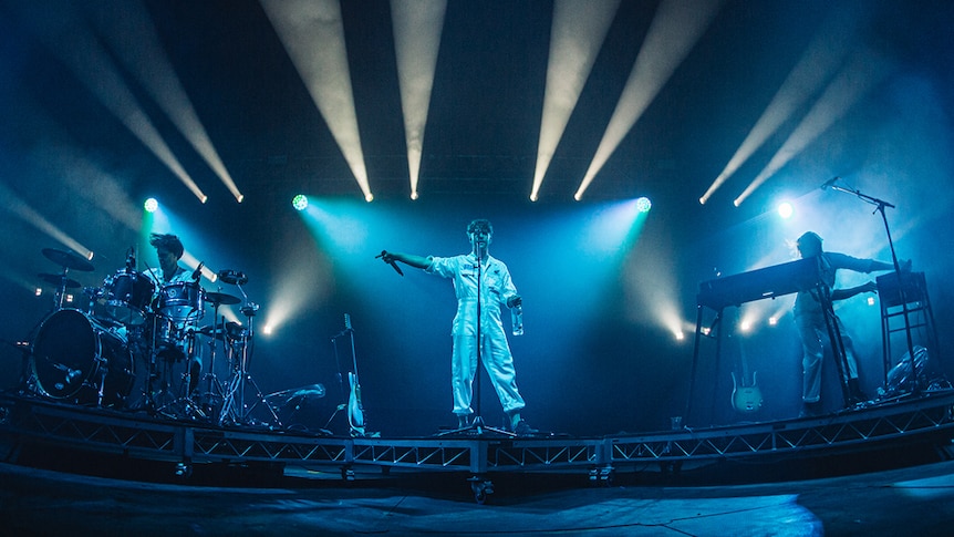 Crooked Colours performing live at Falls Festival in Byron Bay