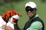 Tiger Woods in action in the second round of the Masters in 2010.
