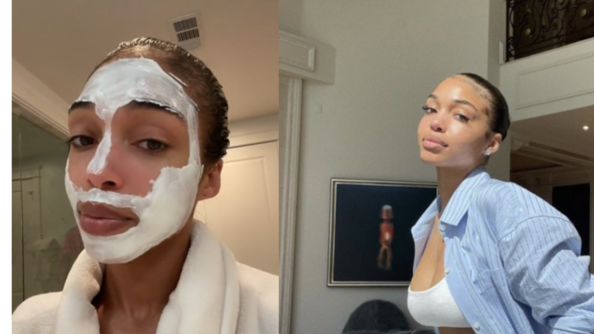 Lori Harvey Yoghurt Mask