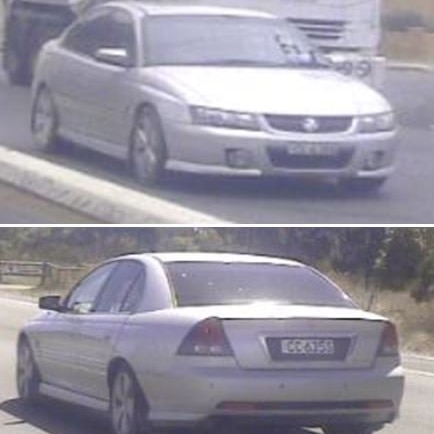 A silver Holden Commodore