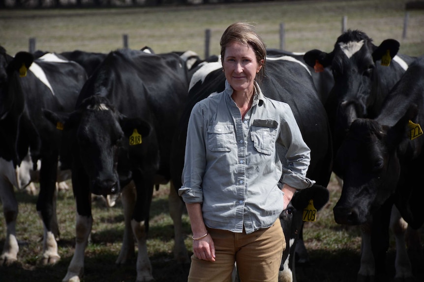 Victorian dairy farmer Lisa Dwyer