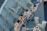 Not ship shape: The sailors reportedly dared one another to have sex in numerous locations.