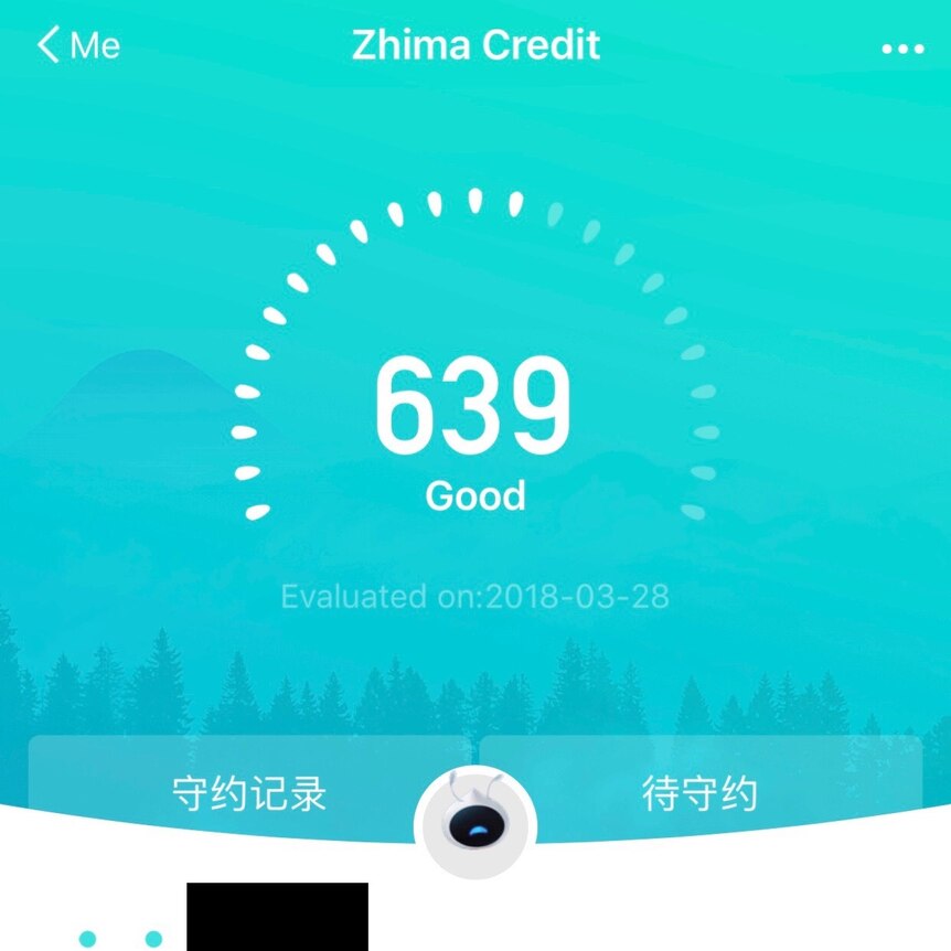Zhima Credit scores for online shopping giant Alibaba are used for background checks.