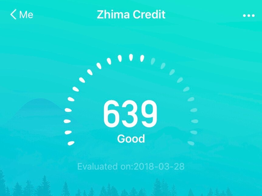Zhima Credit scores for online shopping giant Alibaba are used for background checks.
